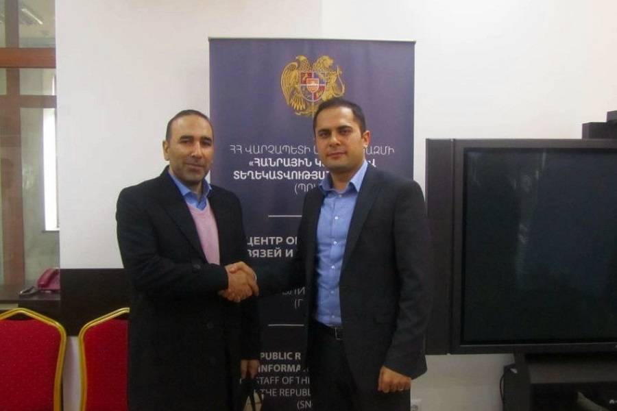 Iranian researchers from “Caucasus Studies Center” in Yerevan