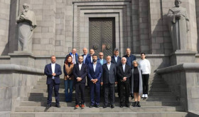 Iranian delegation visited Matenadaran