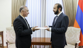 Minister of Foreign Affairs of the Republic of Armenia received the newly-appointed Ambassador of Iran