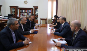 Secretary of the Security Council of Armenia received Iranian Ambassador