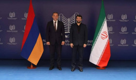 Vahan Kerobyan received Iranian delegation