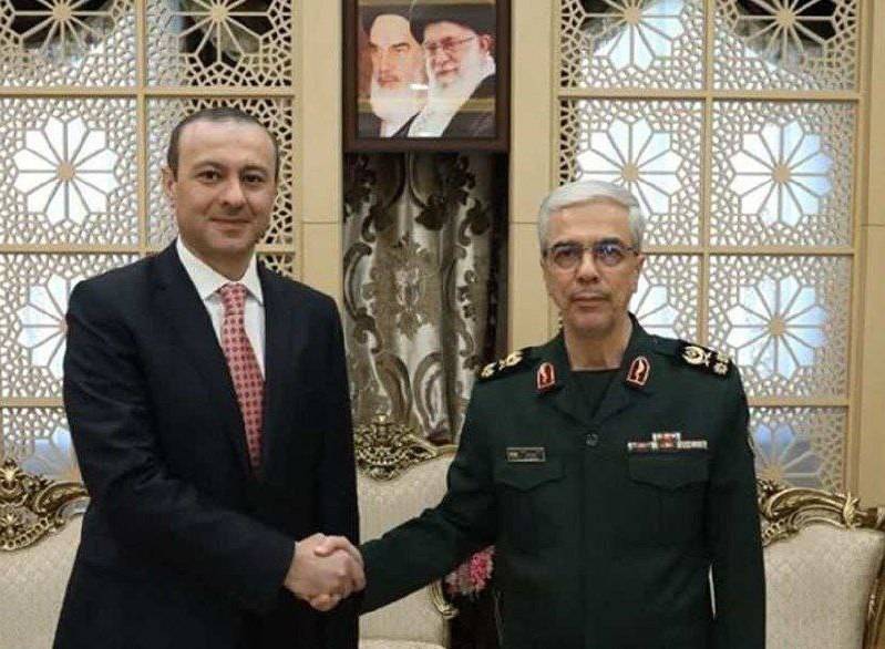 The Secretary of the Security Council of Armenia Armen Grigoryan Met with Chief of Staff of the Iranian Armed Forces Major General Mohammad Baqeri