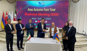 Visit of the Armenian Tourism Federation to Iran