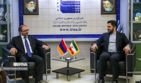 Armenian Ambassador met with the Director General of IRNA