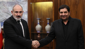 Armenian Prime Minister Pashinyan met with Iran's Acting President Mohammad Mokhber