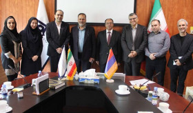 Armenian ambassador visited Tehran University of Medical Sciences complex