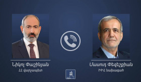 Nikol Pashinyan and Masoud Pezeshkian hold phone talk