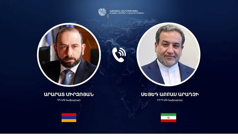 Phone conversation between Foreign Ministers of Armenia and Iran