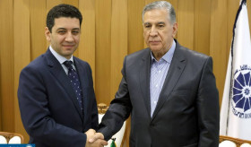 سفیر ارمنستان در ایران  با رئیس اتاق بازرگانی، صنایع، معادن و کشاورزی ایران دیدار و گفتگو کرد