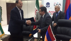  Դեսպան Արտաշես Թումանյանի և <Իրանի Միջազգային Ցուցահանդես Ընկերության> տնօրենների խորհրդի նախագահի հանդիպումը