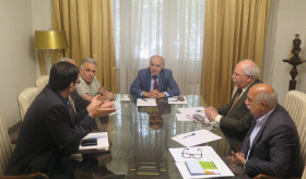 Դեսպան Արտաշես Թումանյանի հանդիպումը Իրանի տրանսպորտային ֆեդերացիայի վարչության անդամների հետ