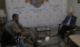 «Իրան-Հայաստան բարեկամություն» միության նախագահի և դեսպան Թումանյանի հանդիպումը