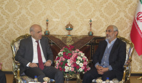 Ambassador Toumanian's meeting in the Iranian Parliament