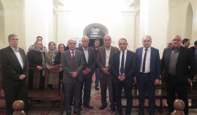 Ambassador Toumanian Visited Armenian Saint Mesrop Church in Arak 