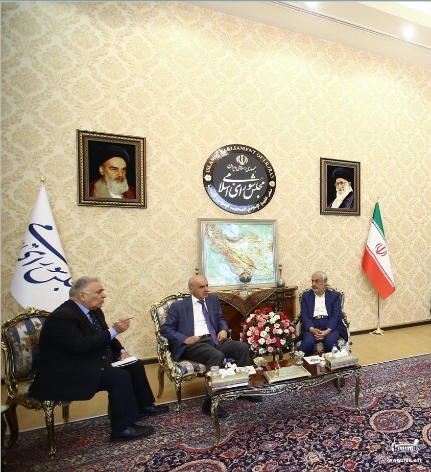 Ambassador Toumanian’s meeting with the Chairman of the Education and Research Committee of the Iranian Majles