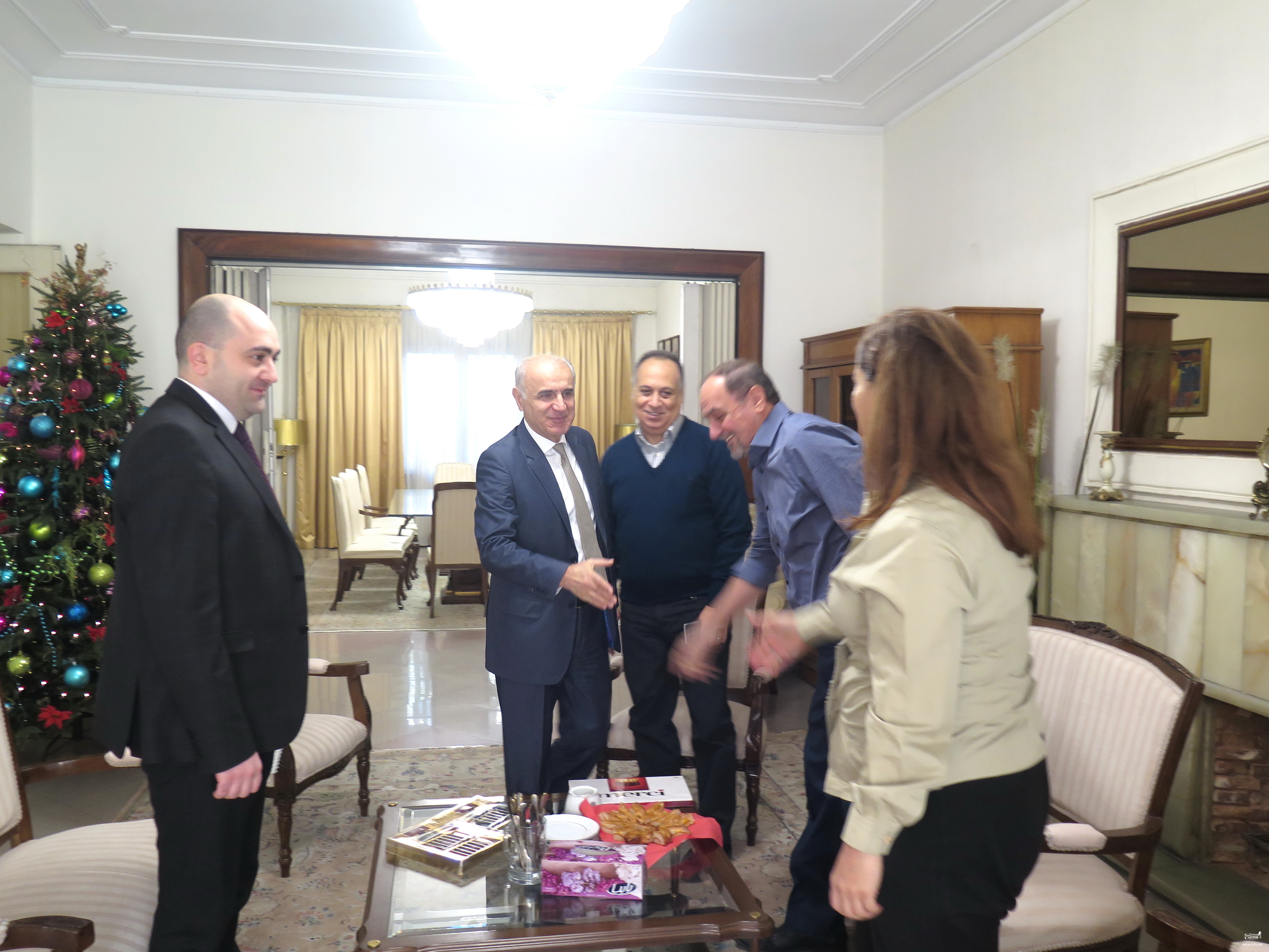 “Tevanik” Group Representatives Visited Armenian Embassy