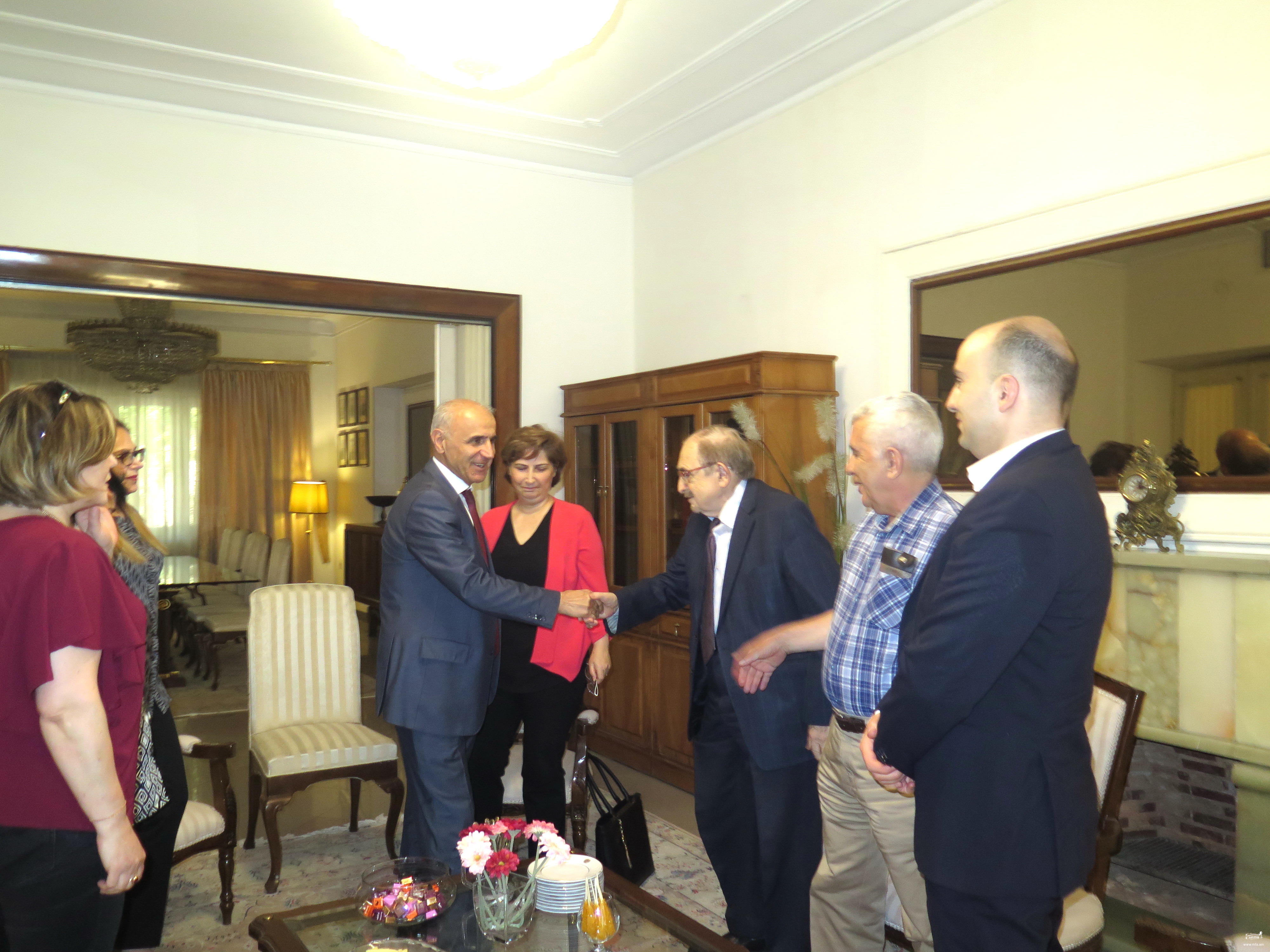 “Iranian-Armenian Physicians Society” Management Board Members in Armenian Embassy