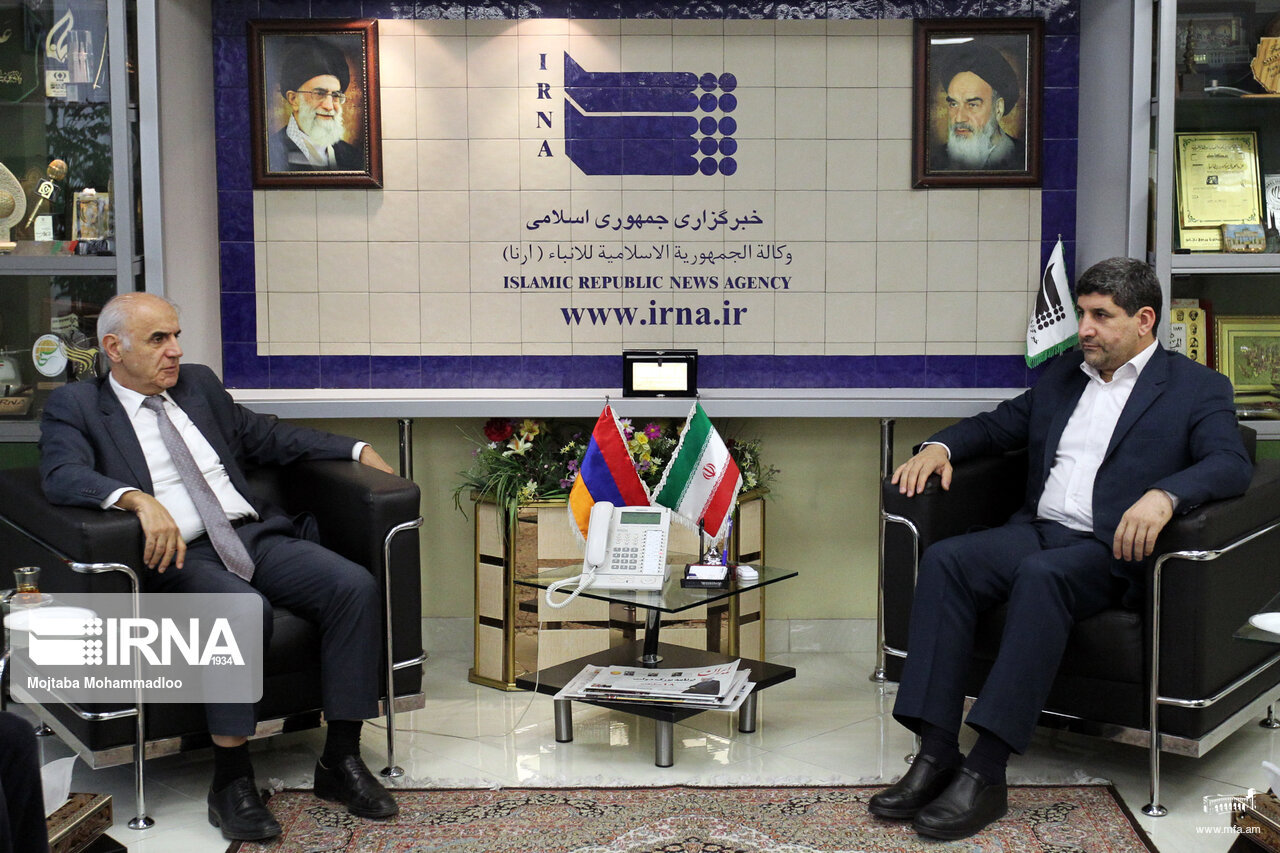 Meeting with the Head of “IRNA”