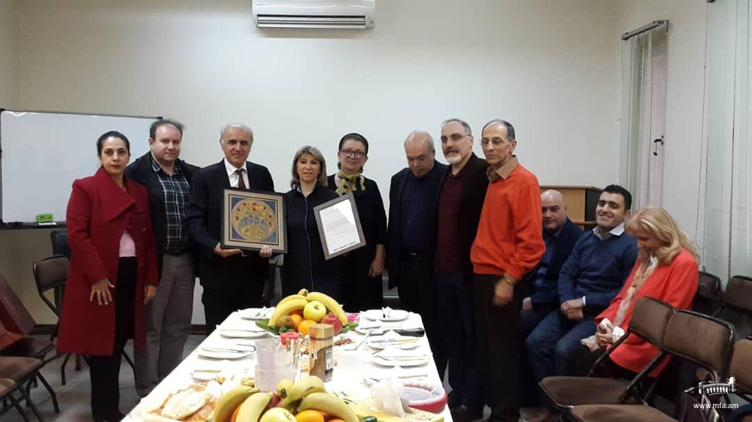Valedictory Ceremony Dedicated to the Manager of the Armenian Clinic