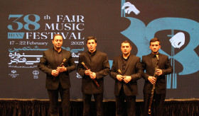 Armenian “Duduk Quartet” in Fajr Music Festival